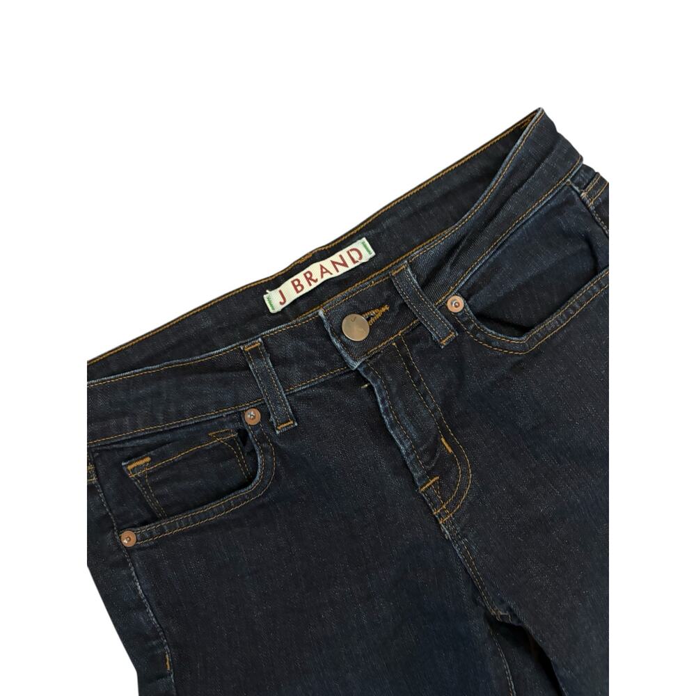 J Brand Dark Wash Curvy Fit Boot Leg Jeans 27 - Picture 4 of 8